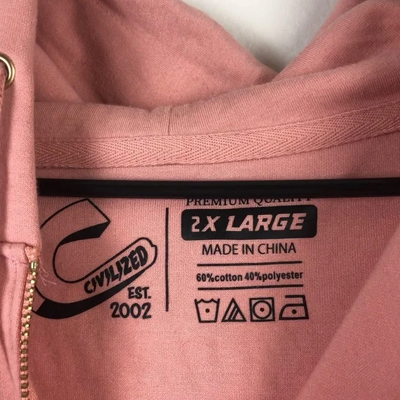 Civilized “Burning Money” Embroidered Hoodie - Picture 8 of 9